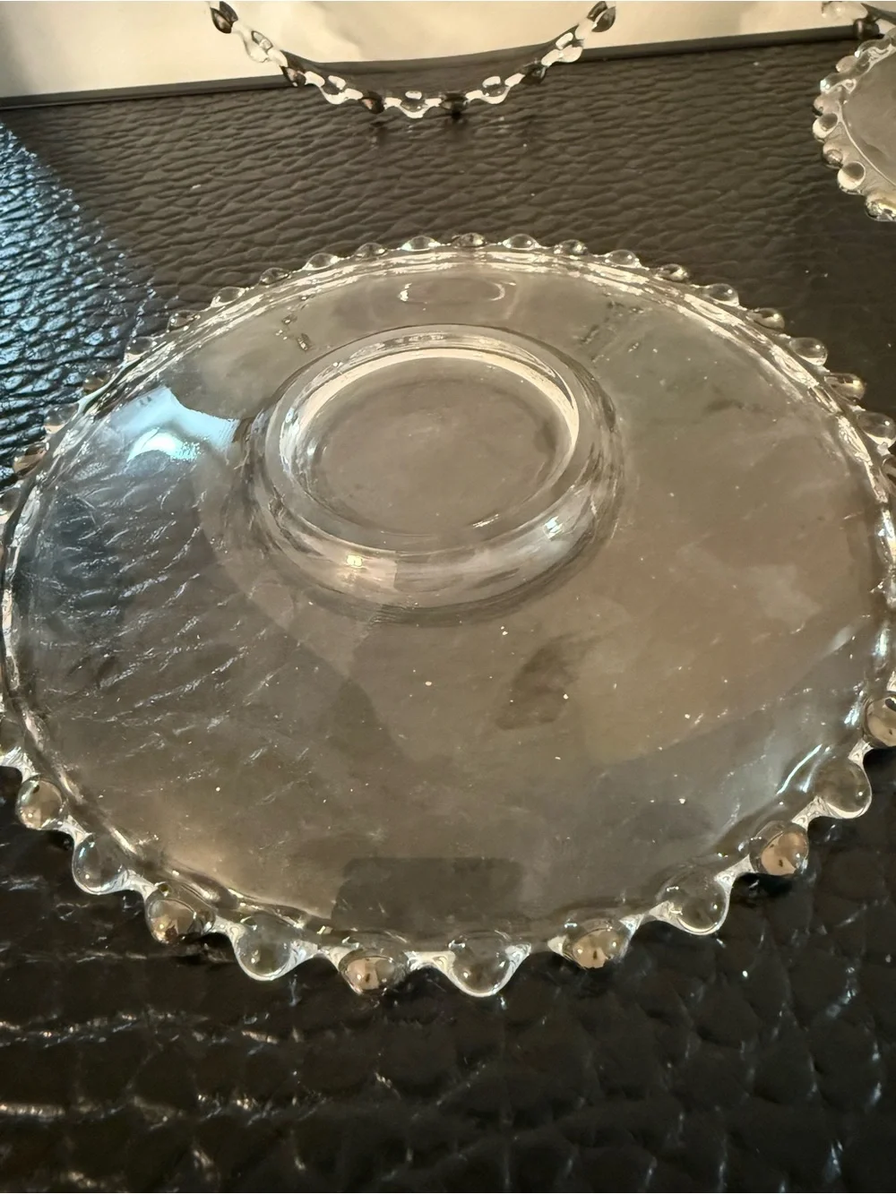 candlewick dessert plates Pre-Owned. 7” - Set of 4